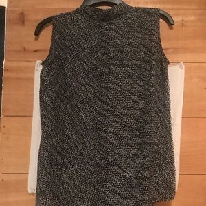 Black dress shirt sleeveless